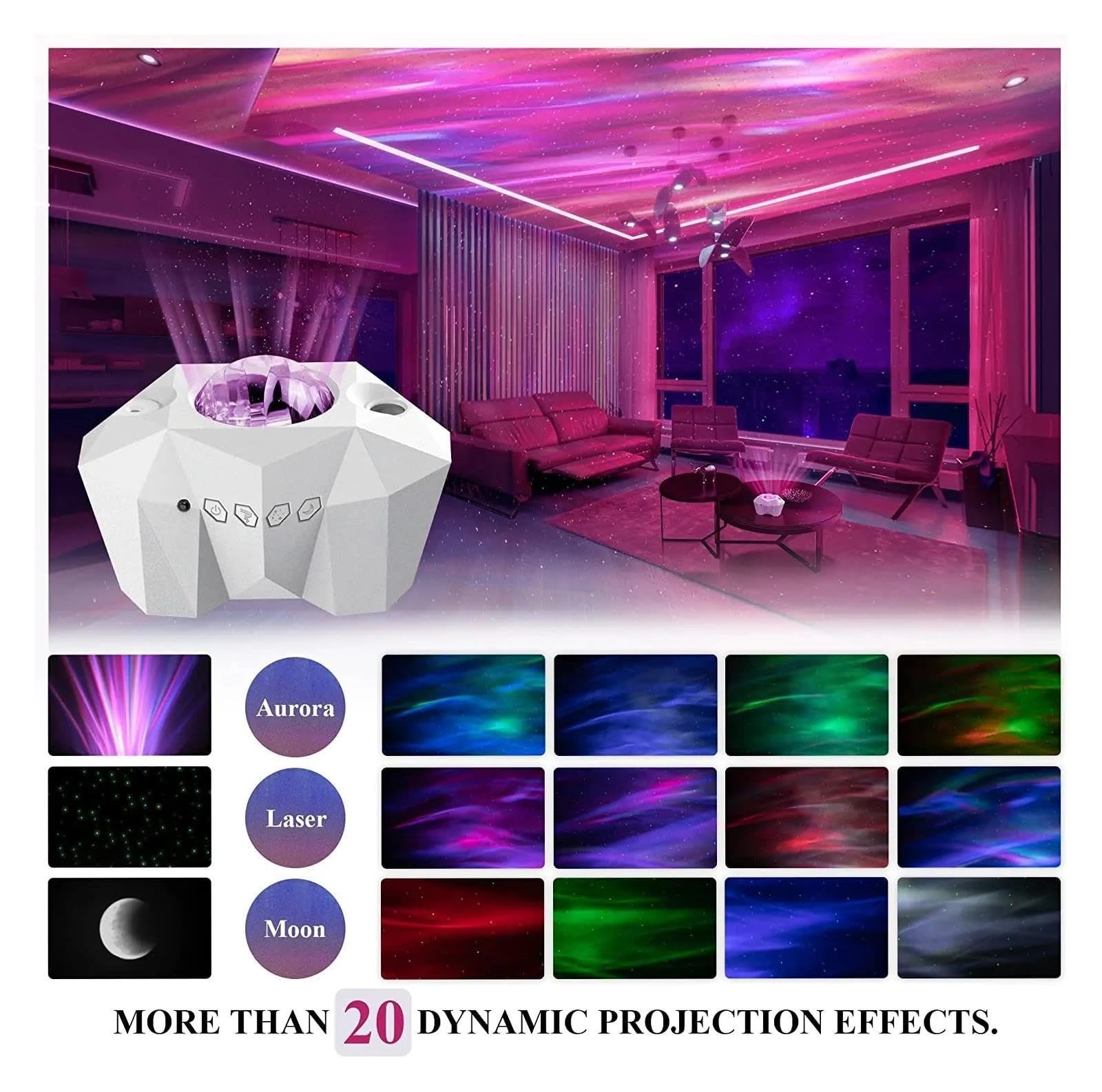 Proiettore Bluetooth Galaxy Star, Lampada Notturna Northern Light