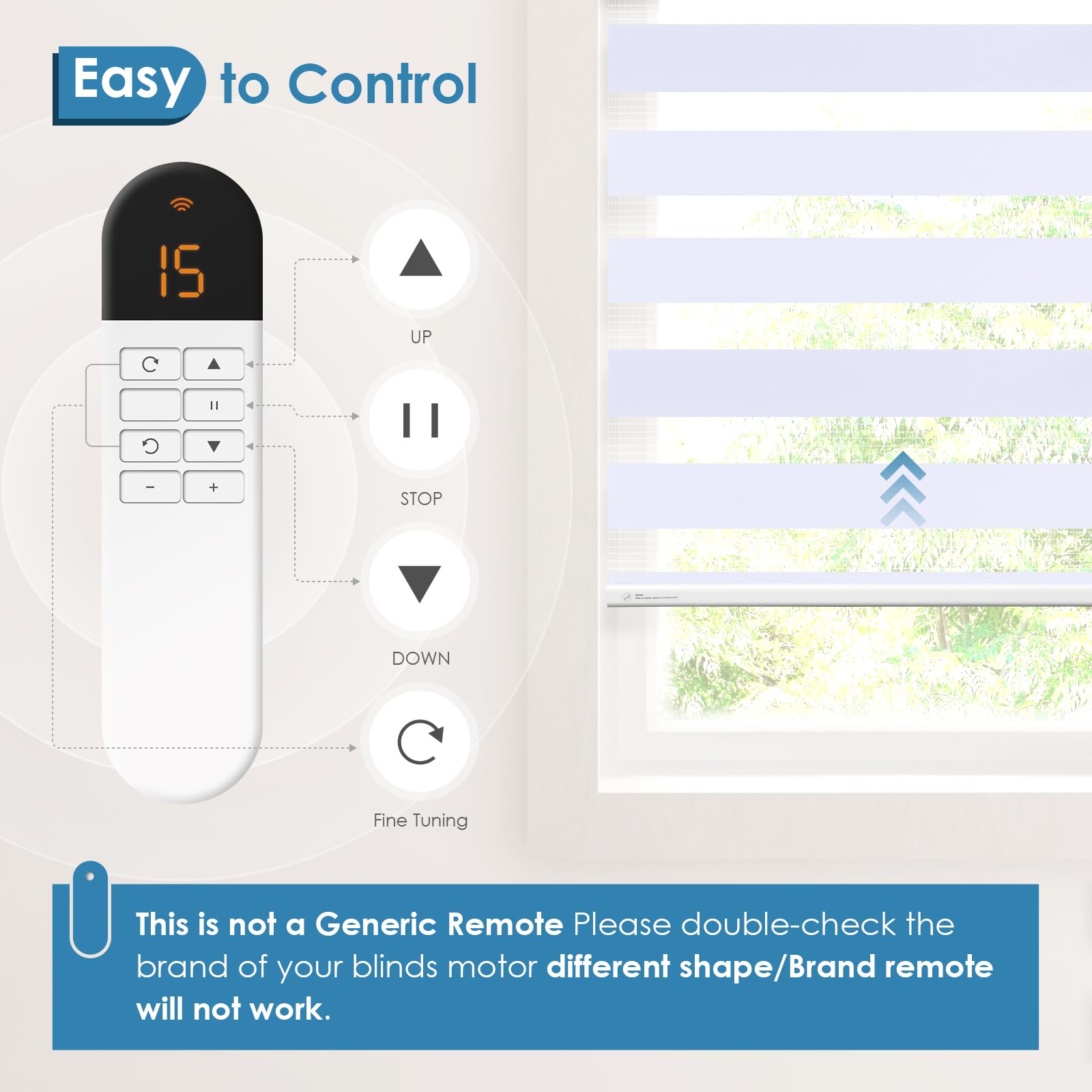 DENFOON 15 Channel Remote Control