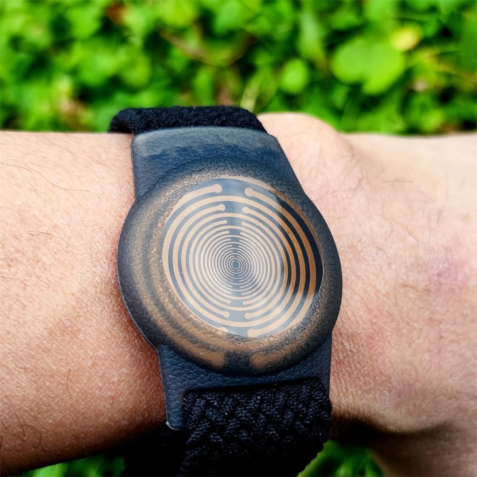 MWO Tesla Polarisationsscheibenarmband, Mehrwellen-Oszillator-Teslaspule, Mit Armband, Erhältlich Von 174 Hz Bis 963 Hz, Dual-Tesla-Scheibenresonanz, Für Raum, Meditation