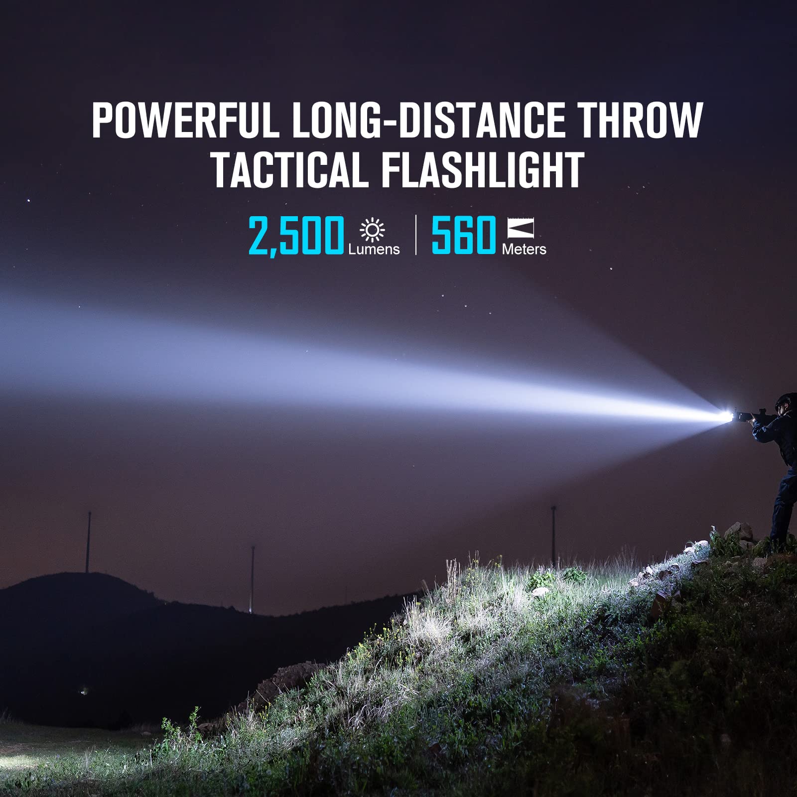 (J-12)OLIGHT ウォリアータクティカルフラッシュライト　極美品 Amazon.co.jp: OLIGHT(オーライト) WARRIOR X 4 懐中電灯 led