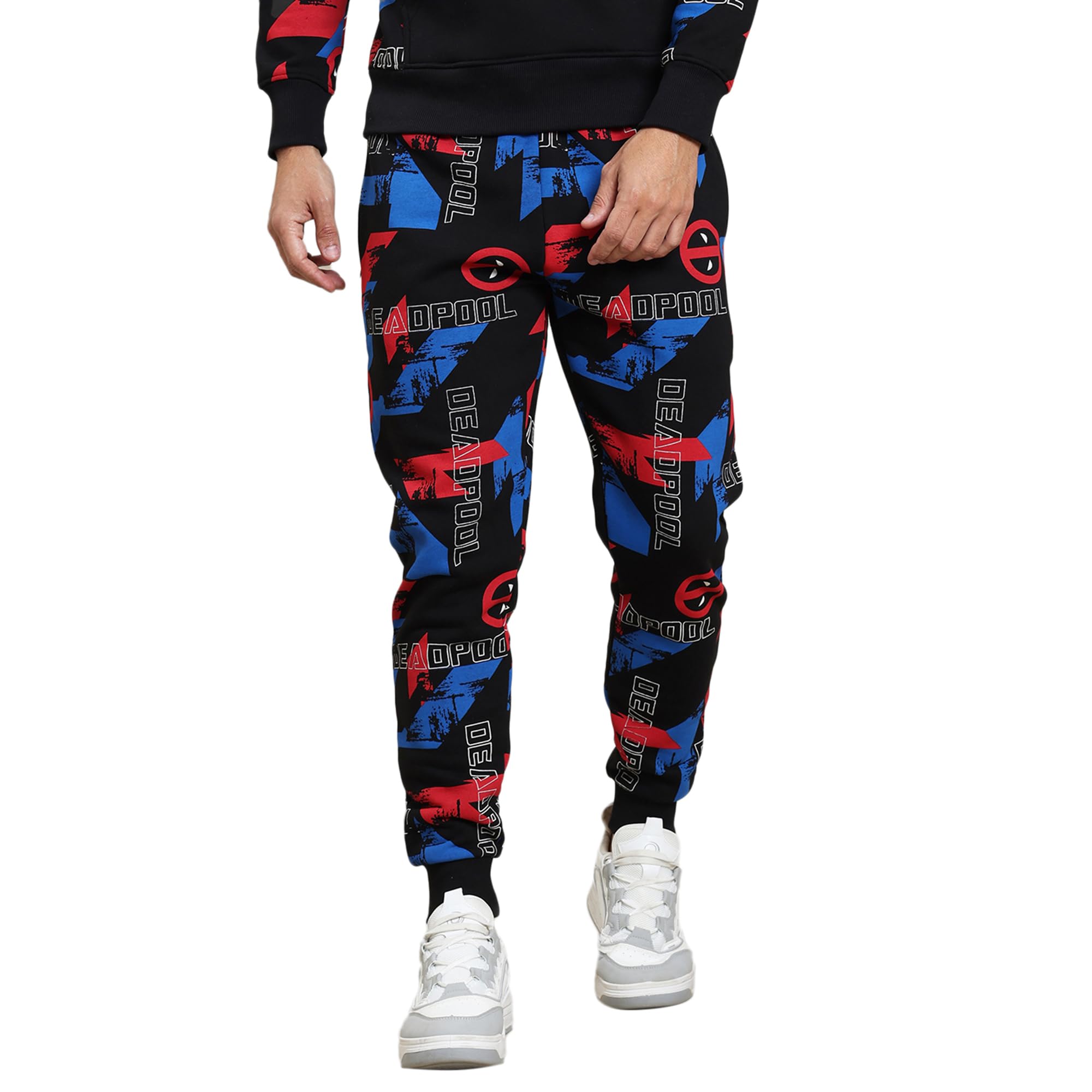 free authority Deadpool Printed Regular Fit Jogger for Men-picture-22