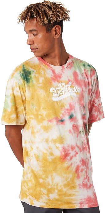 HUF Further Logo Tie Dye Short Sleeve 