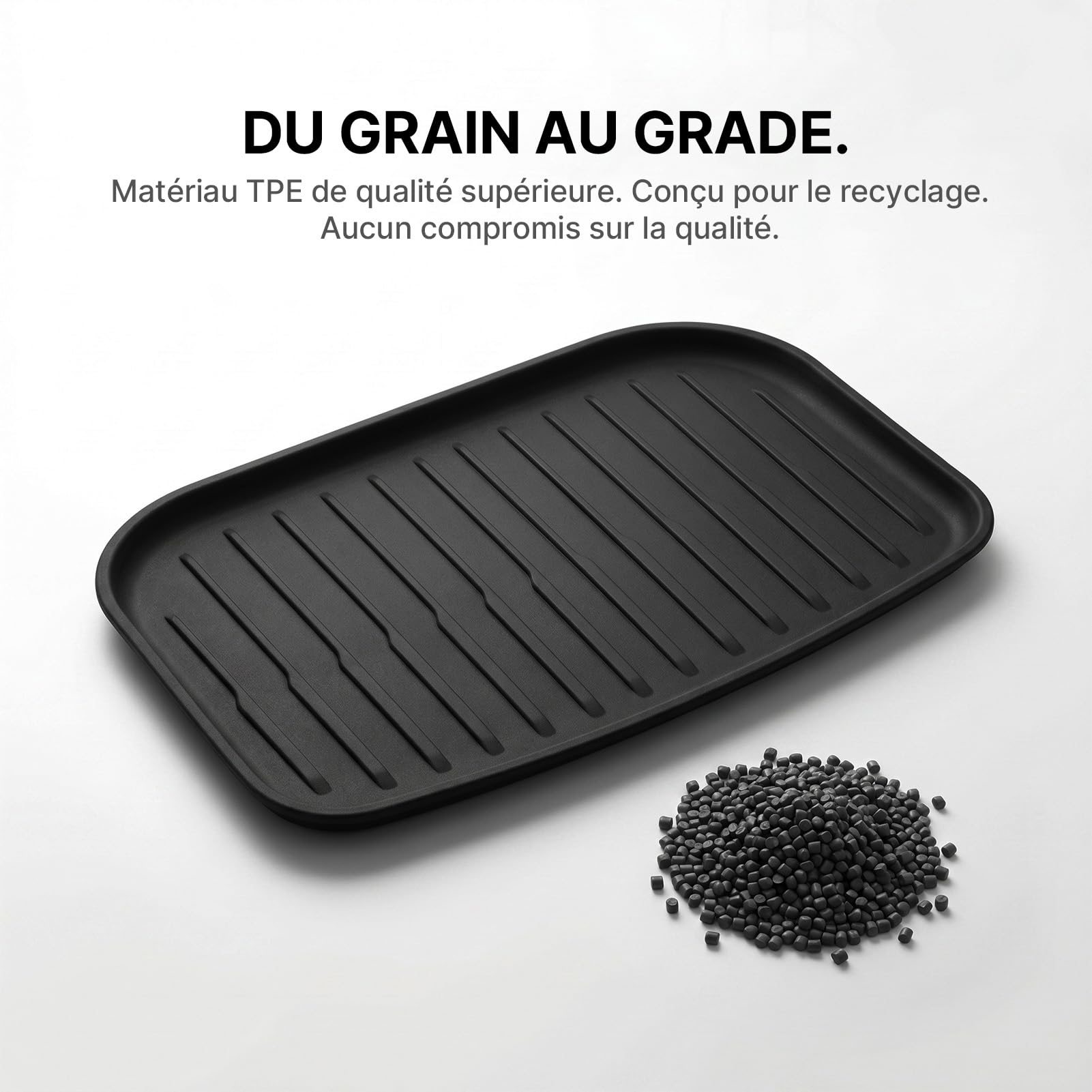 6 Pcs pour Tesla Model Y Juniper Tapis de Sol 2025-2026 | toutes saisons en TPE antidérapants et garniture de coffre avant Frunk arrière coffre Accessoires(Premium et Performance)