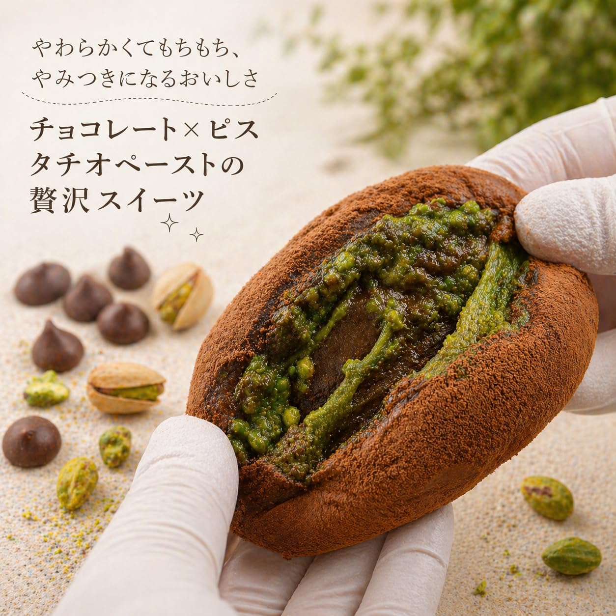 Amazon | ドバイもちもちクッキー ドバイチョコもち 約30g 個包装