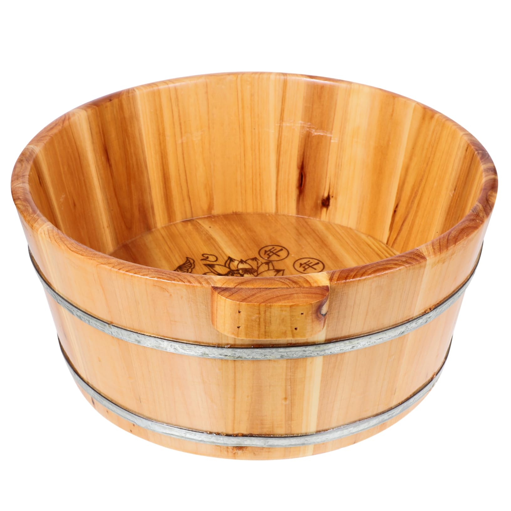 Yardwe Cubo Para Baño De Pies Multiuso 14.96X13.77X6.29 Pulgadas Ligero Portátil Lavabo Para Lavar Los Pies Uso Doméstico Ideal Para Pedicura Y Relajación