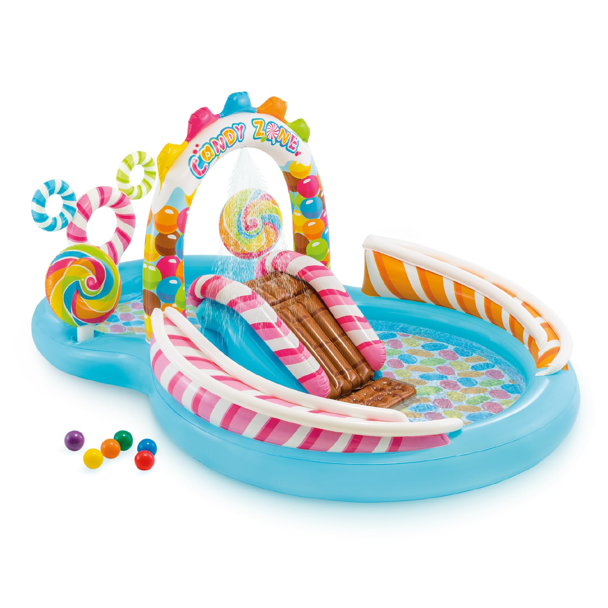 INDEX プール　キャンディーゾーン Amazon.com: INTEX Candy Zone Inflatable Kiddie Pool: Inflatable