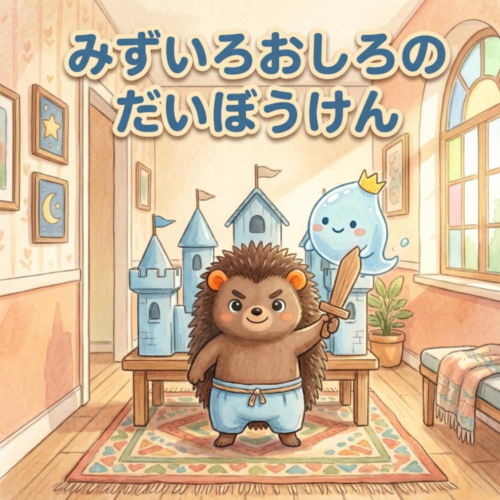 みずいろおしろの だいぼうけん: 2歳・3歳・4歳・5歳向け 怒らず進む トイトレえほん