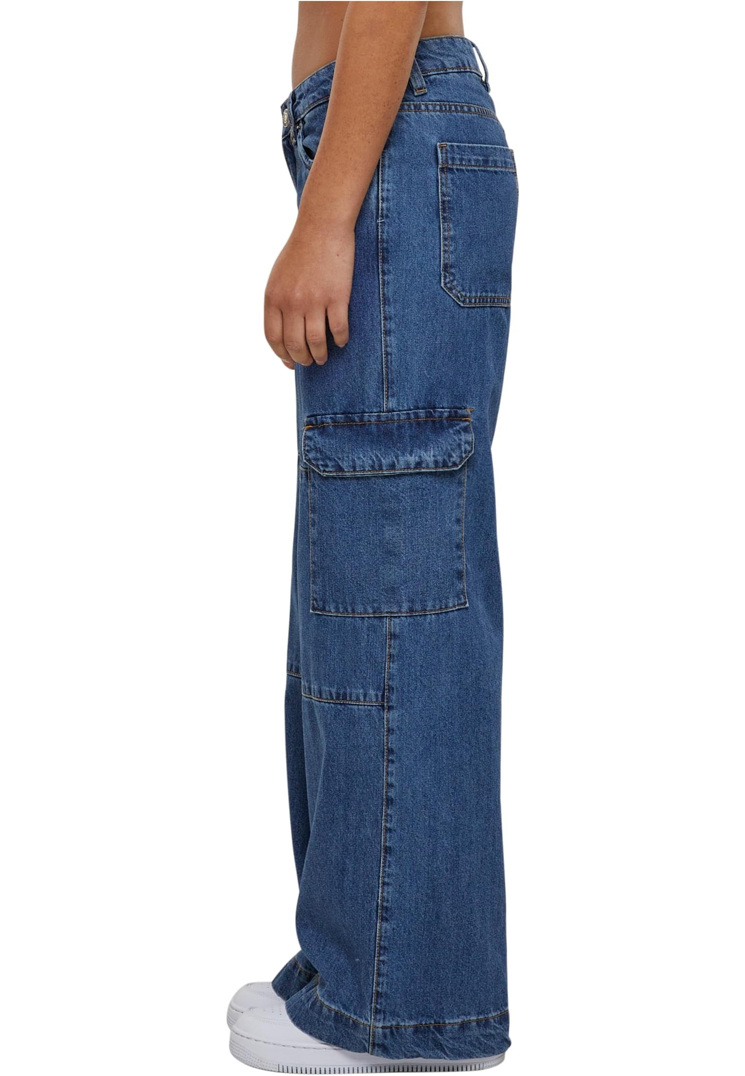 Urban Classics Damen Ladies Low Waist Cargo Pants