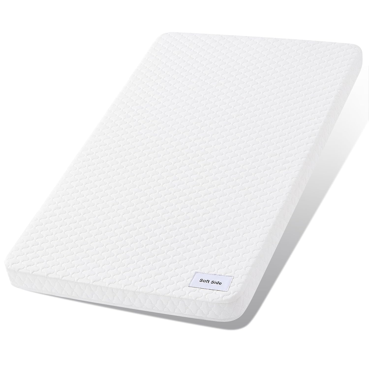Pro Goleem Baby Bassinet Mattress Pad 35"x20" Rectangle, Waterproof Soft Cover Gel Memory Foam, Dual Side Cradle Mattress fit Dream On Me Skylar/AirClub/ANGELBLISS/AMKE Bassinet 35''x20''Rectangle