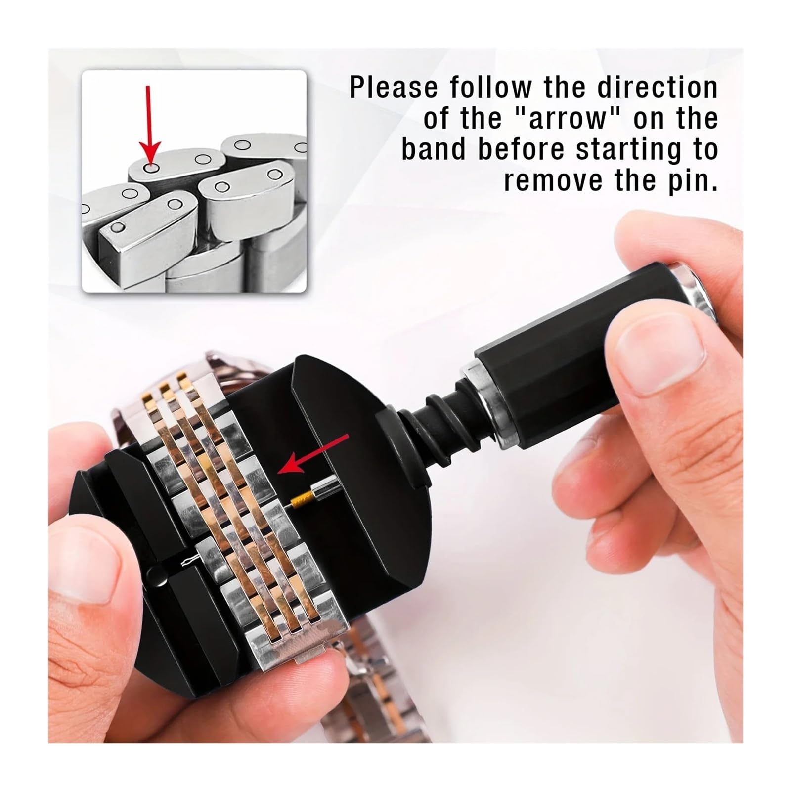 Xi Yu 1 Ensemble de 11 pièces Kit d'outils de Suppression de Lien de Montre