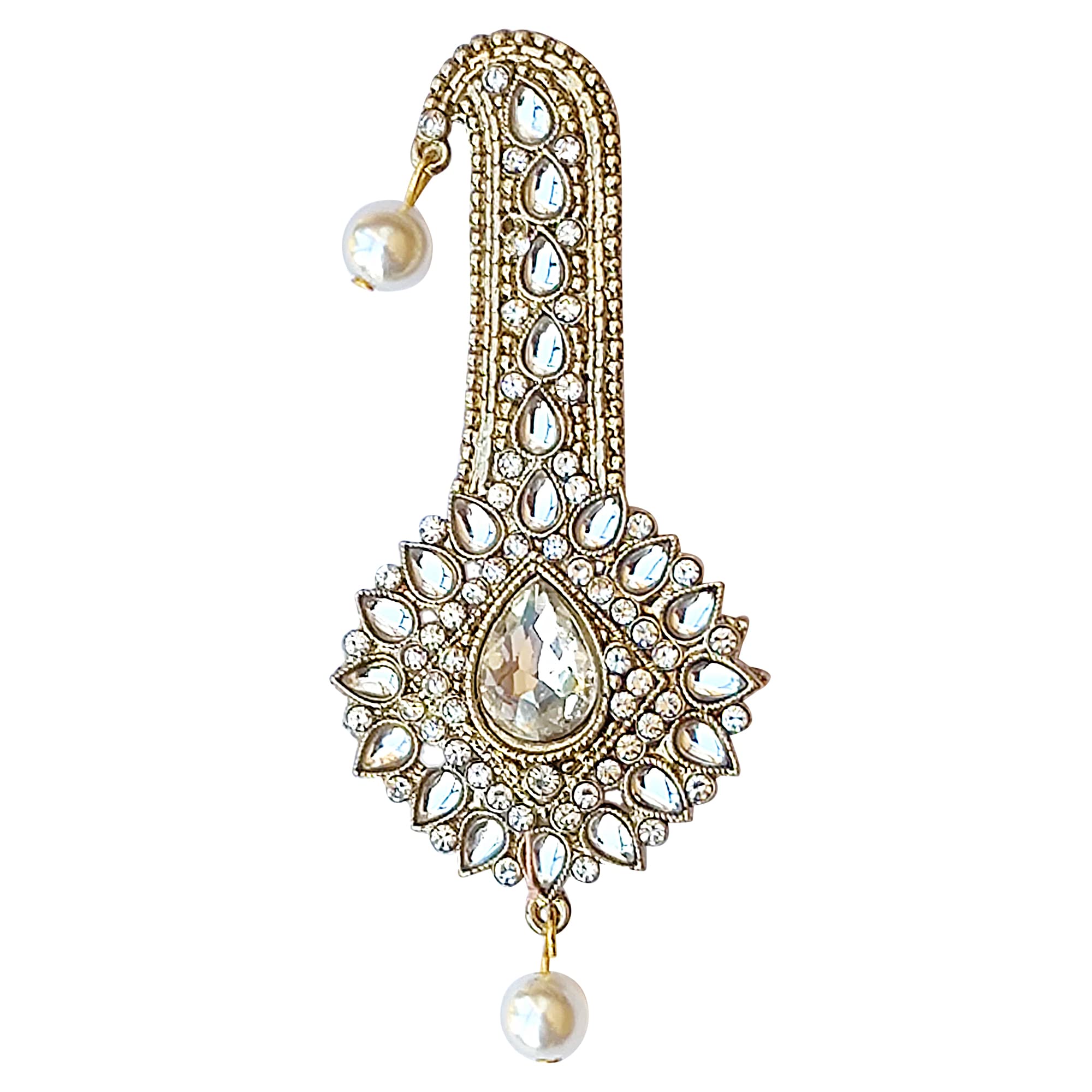 FURE Rhombus Classic Metal Kilangi Brooch (Golden) for Men (B0BG16N723) Amazon Price History, Amazon Price Tracker