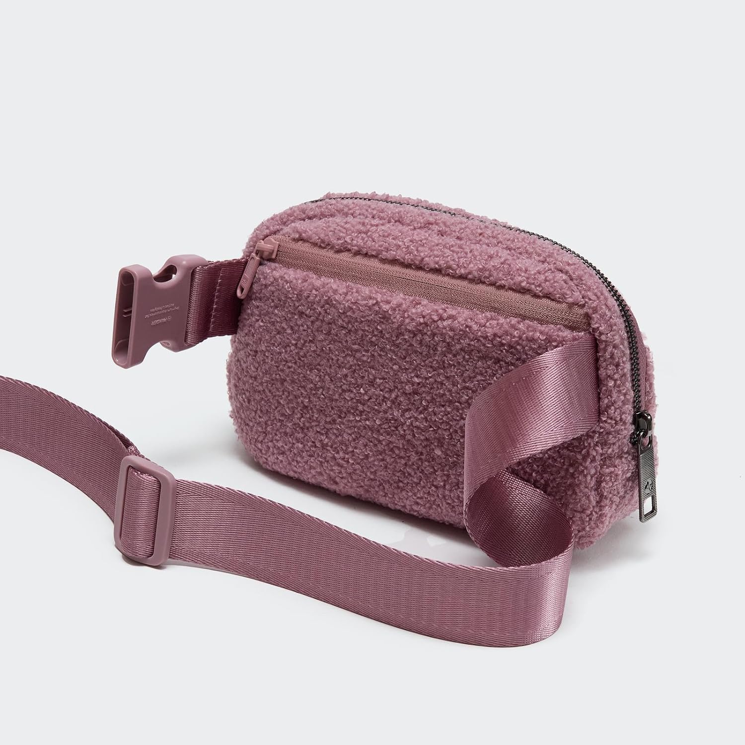 Pander Fanny pack Everywhere Fleece Belt Bag for Women and Men with Adjustable strap Belt, 1L. (Purple Lavender) - Image 4