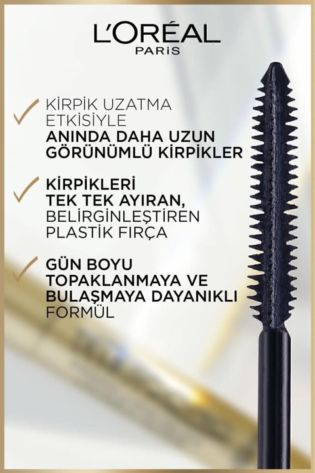 L'Oreal Paris Telescopic Siyah Maskara 2'li Set