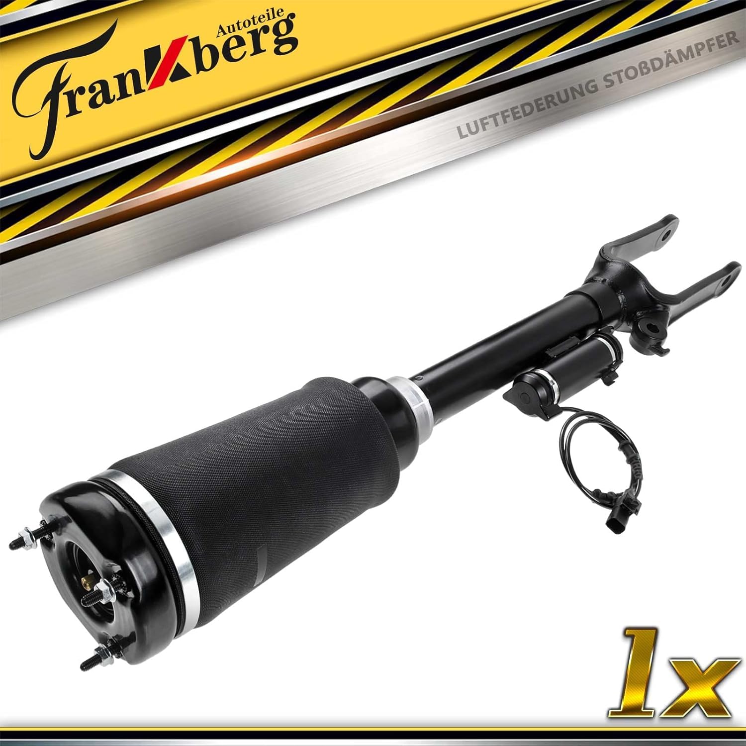 Frankberg 1x Luftfederbein Luftfederung mit ADS Vorne Kompatibel mit X164 GL320 GL350 GL500 W164 ML280 ML320 ML450 3.0L-6.2L 2005-2012