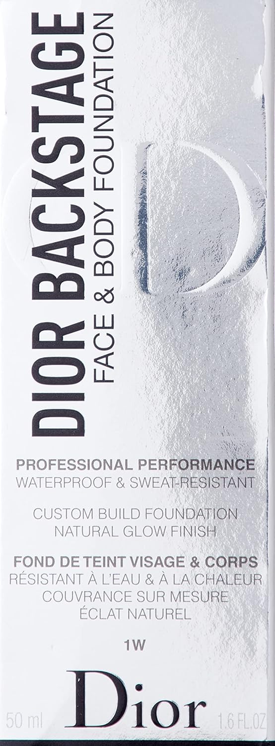 Dior Backstage Face & Body Foundation - # 1w (1 Warm) - 50ml/1.6oz