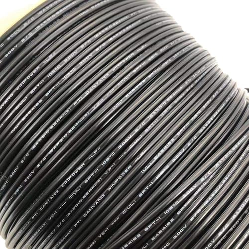 Miniatura 8 de Cable de paisaje de bajo voltaje, cable eléctrico 182 de lista UL, para cable de extensión de luz y lámpara (1000 pies-SPT1-18AWG, negro)