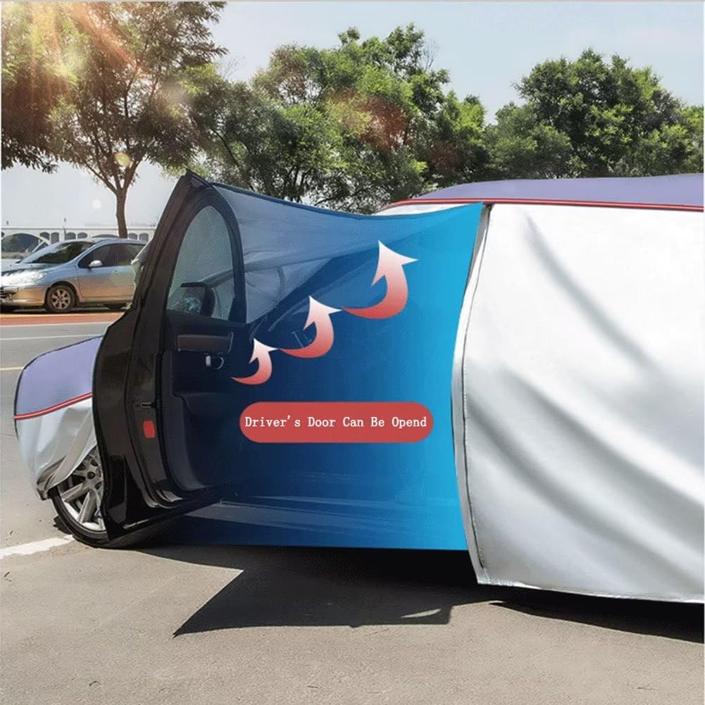 Car Cover For Toyot𝐚 Corolla E210 Touring Sports 2018- (465.3 X 179 X 143.5cm),Waterproof, Rain And Snow Proof, Anti-fouling, Anti-scratch