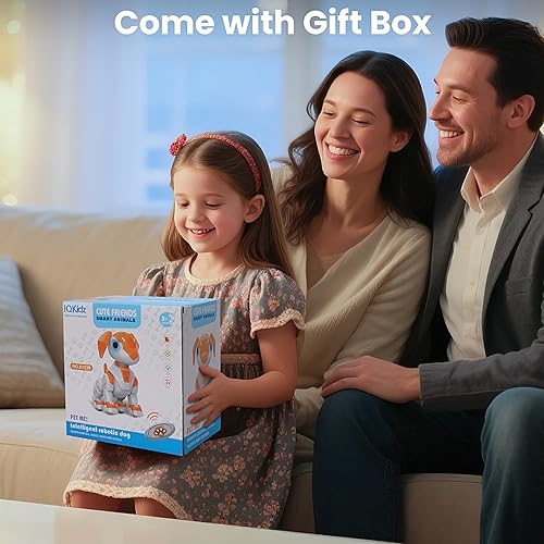 Vista 14 de Juguetes de dinosaurio a control remoto para niños de 3, 4, 7, 8 y 12, regalos grandes realistas de T-Rex para niños, dinosaurio interactivo