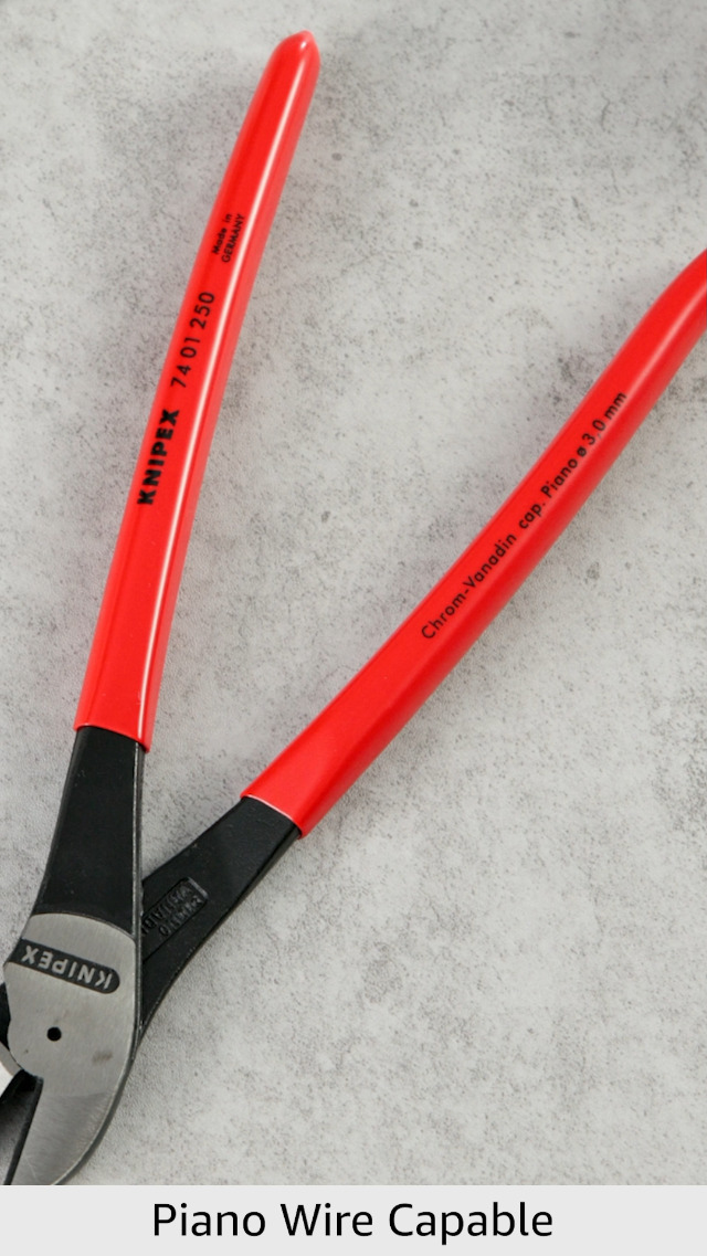 KNIPEX 7401250 Strong Nipper, 9.8 inches (250 mm) - Amazon.com