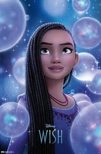 Vista 60 de Trends International Disney Wish Asha - Póster de pared de una hoja Paquete de póster y clip