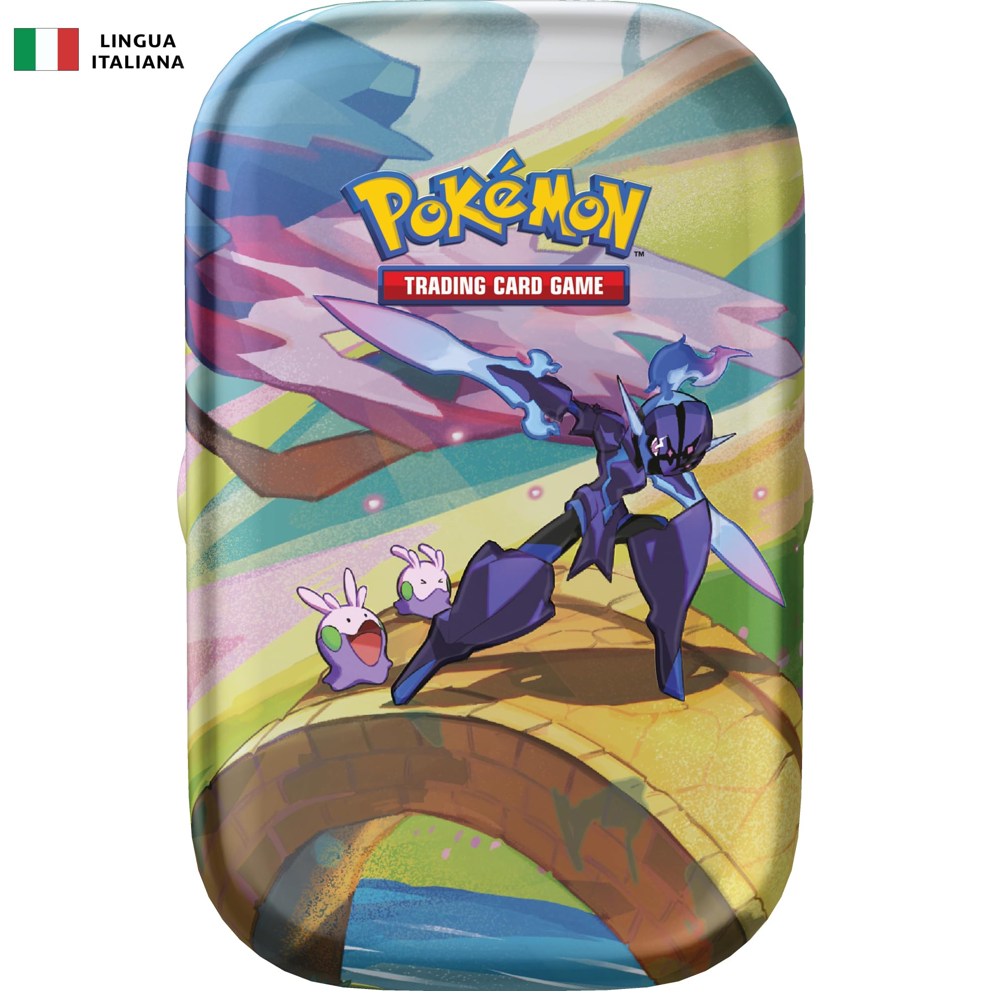Mini-boîte Pokémon Leafeon – Extension Évolutions Prismatiques (2 Boosters + 1 Pièce Eevee), JCC