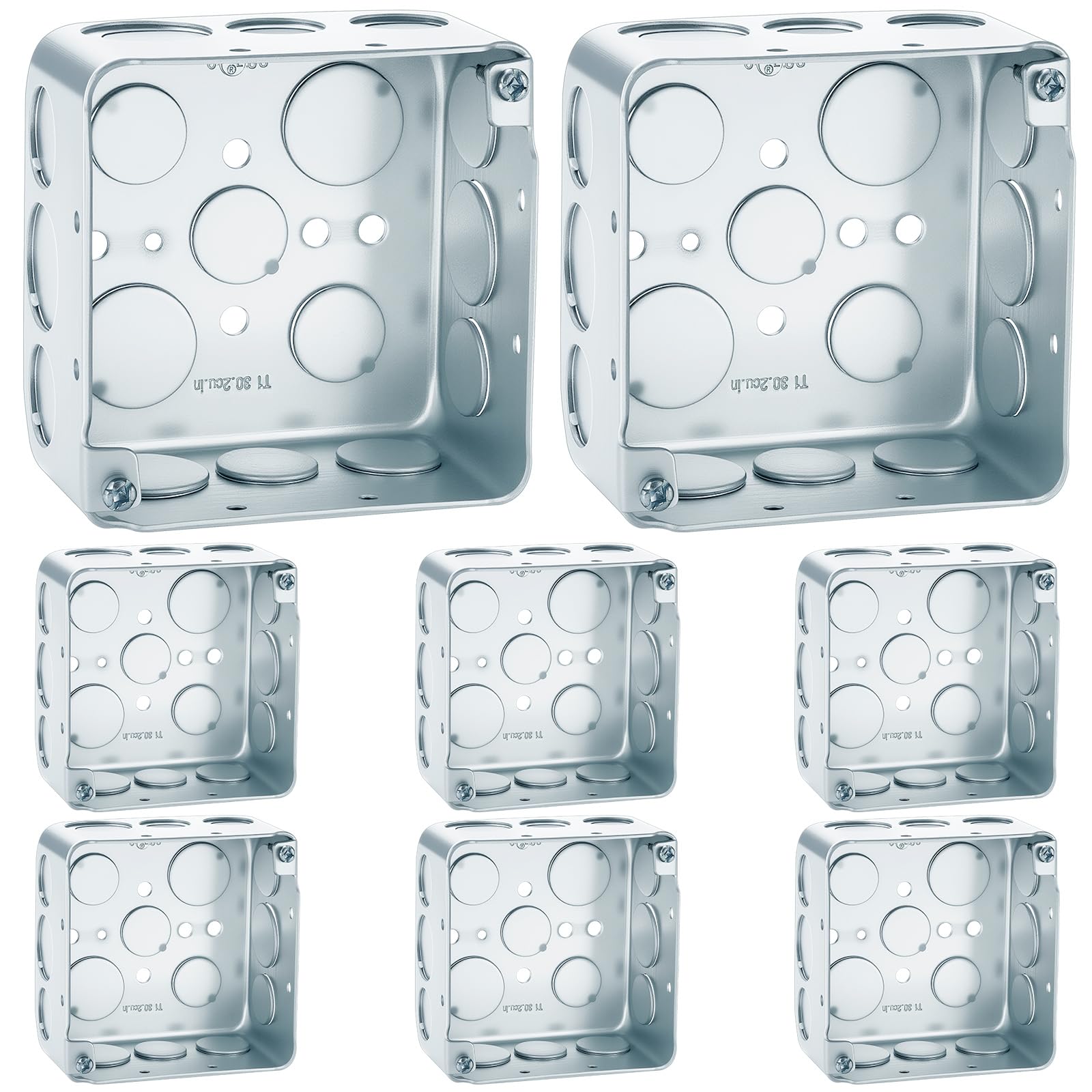 8 Pack Metal Electrical Box, 4 x 2 x 2-1/8 Inch — Amazon image 8