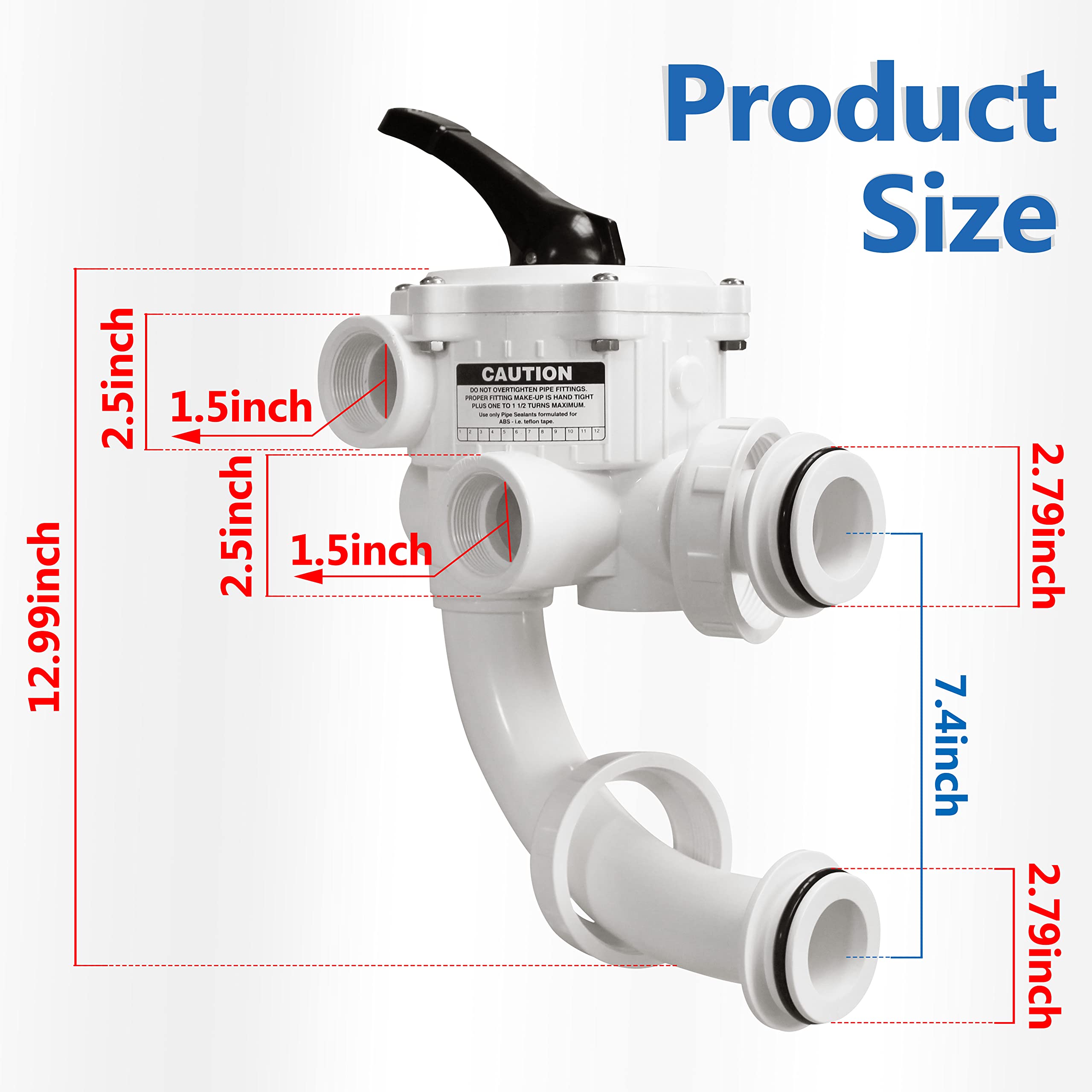 Amazon.com: RDIYIN 261177 1-1/2-Inch Threaded Multi-Port
