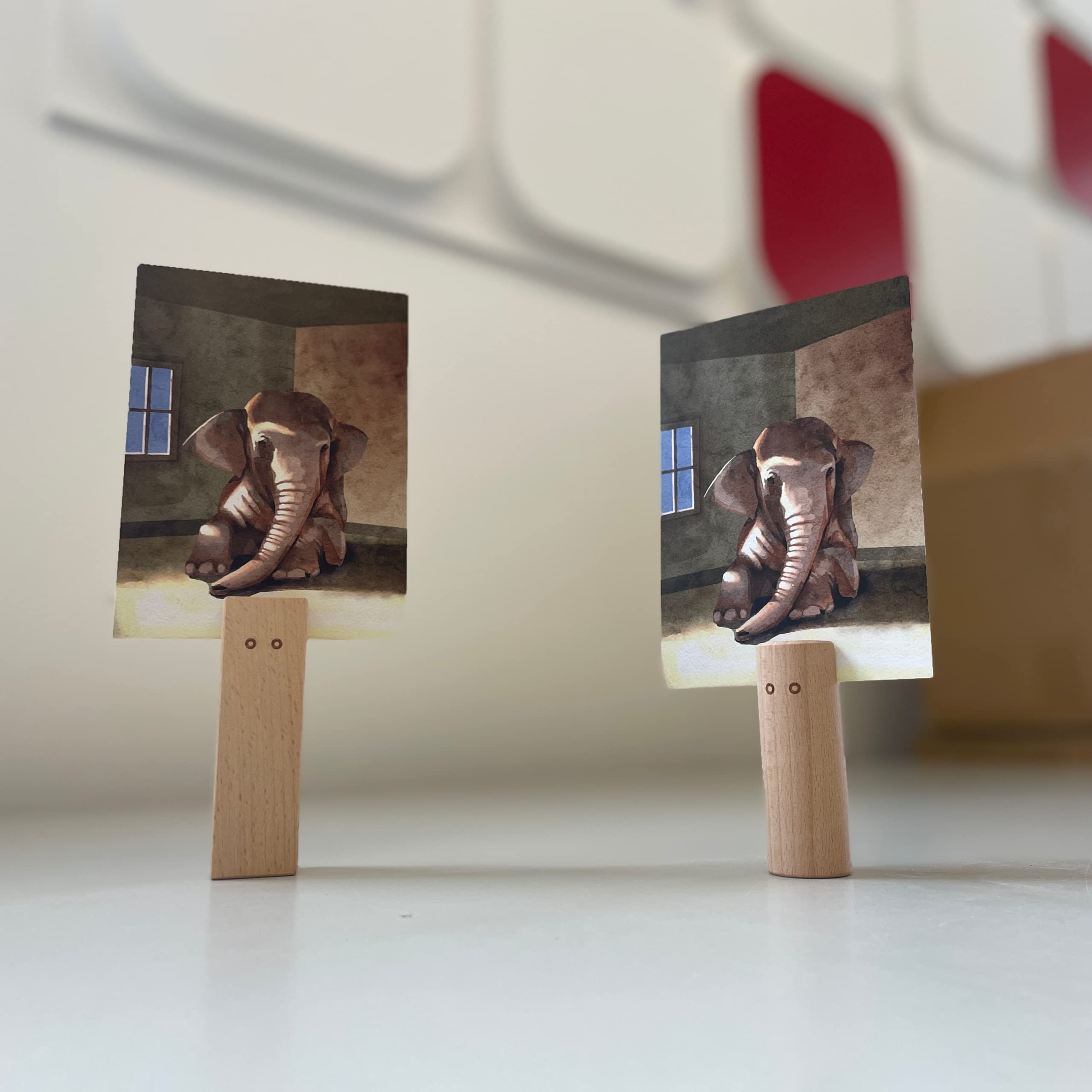 System Board Pro figuras de madera con tarjetero para tarjetas de coaching figuras sistémicas para coaching y constelaciones familiares, material de organización y terapia