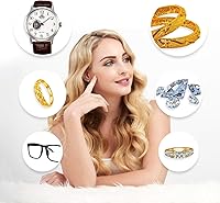 Vista 2 de NORTHWEST ENTERPRISES Limpiador de joyas, solución de limpieza ultrasónica de joyas, solución de limpieza de joyas para oro, diamantes de platino