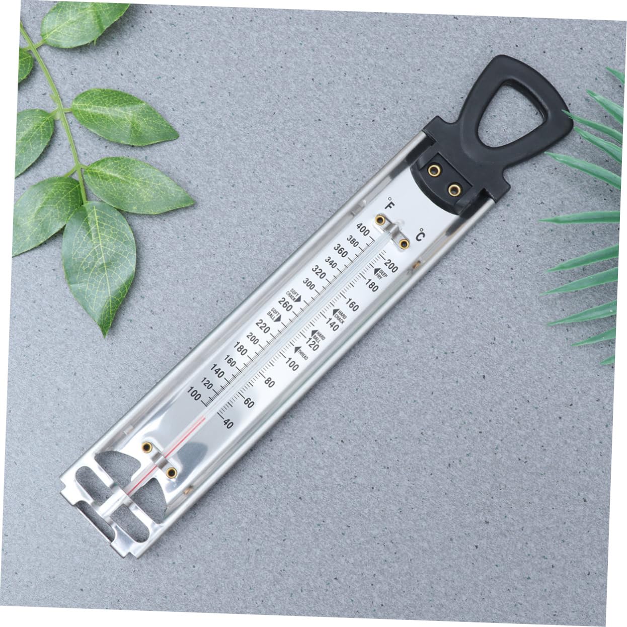 Thermomètre à Bonbons Suspendu Double Échelle, Lot de 2
