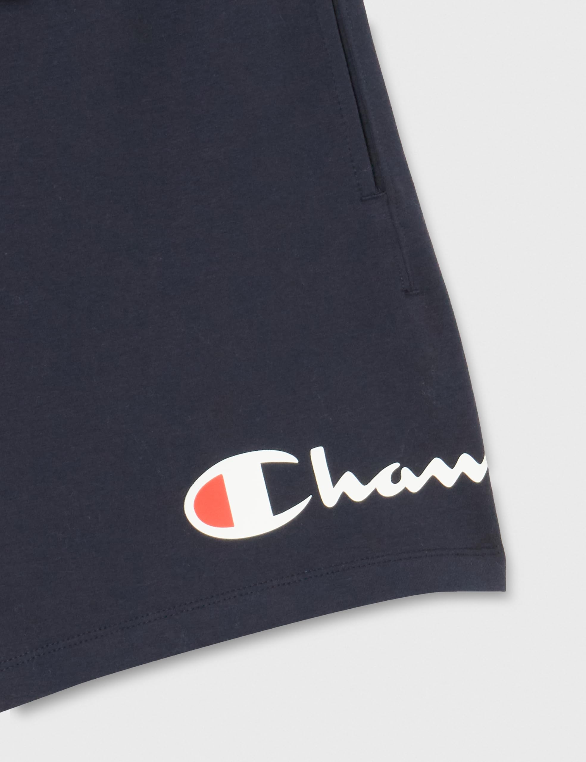 Champion Damen Legacy Icons W-Contrast Logo Cotton Lycra Shorts