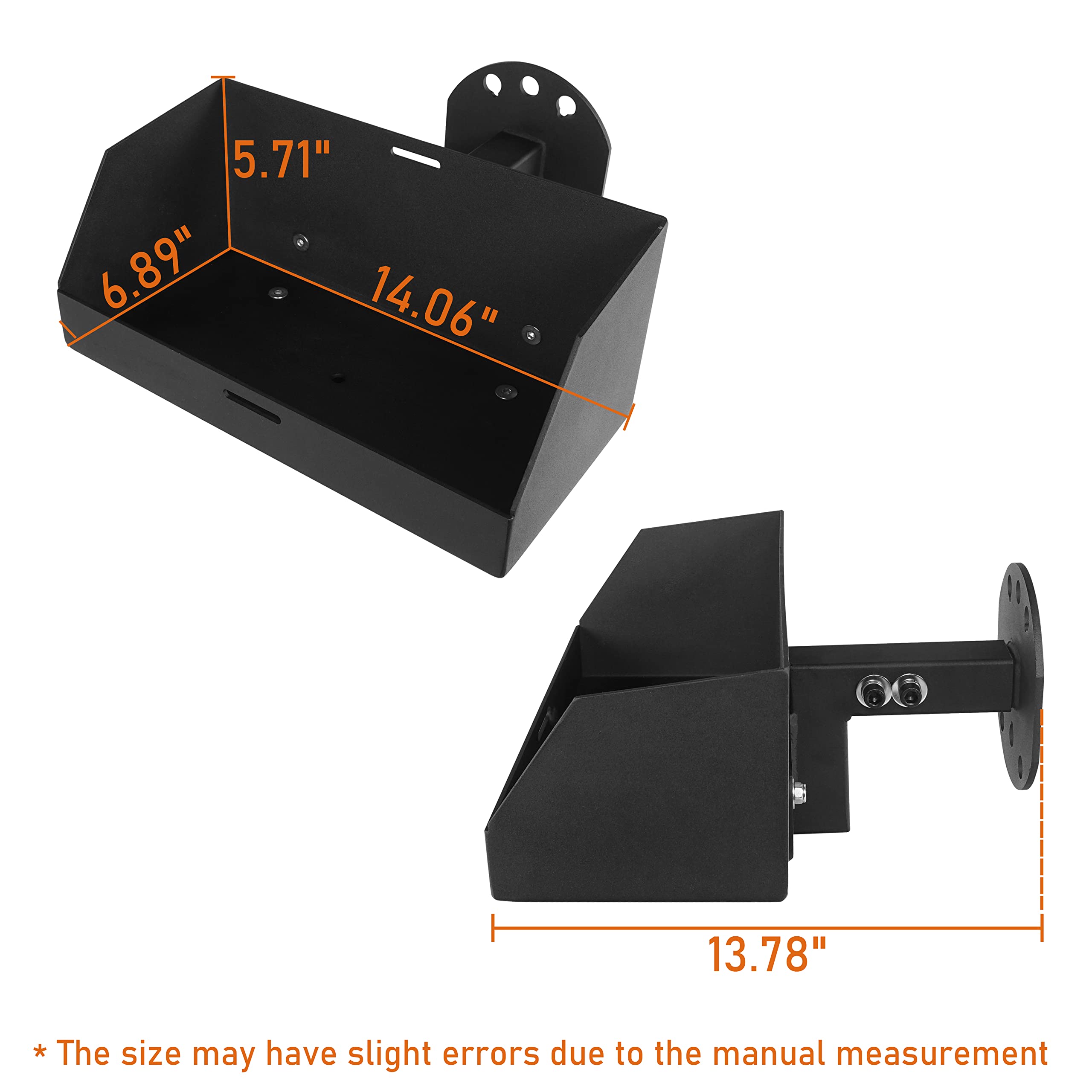 Buy uBox for Jeep Spare Tire Jerry Can Holder w/ Tall Tray Compatible