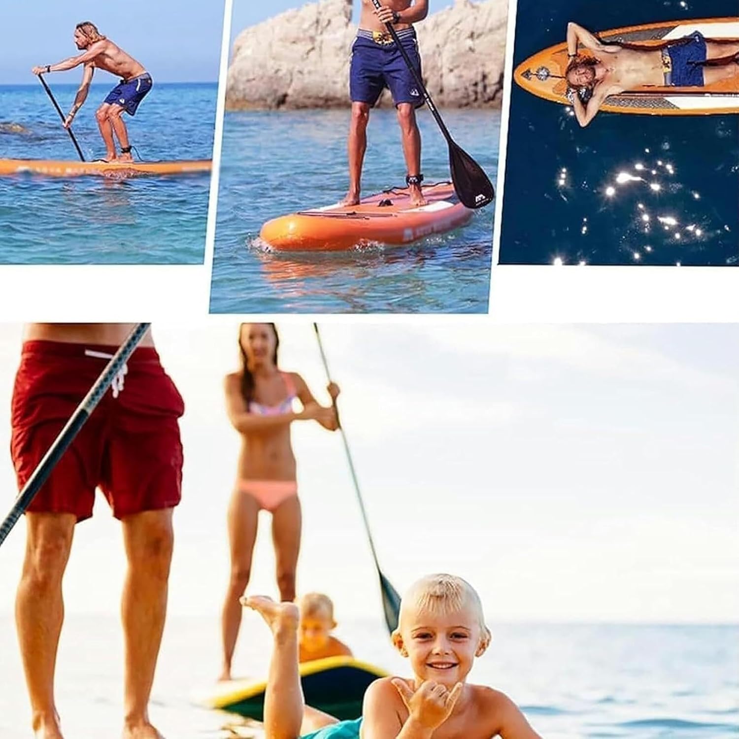Surfboard Electric Fin Electric Motorized Fin Surfboard, 380W Fins Propeller with Brushless Motor, Remote Control