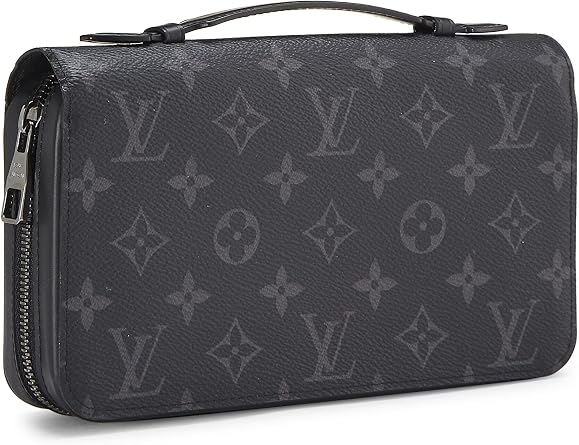 Pre-loved Black Monogram Eclipse Zippy XL, Black