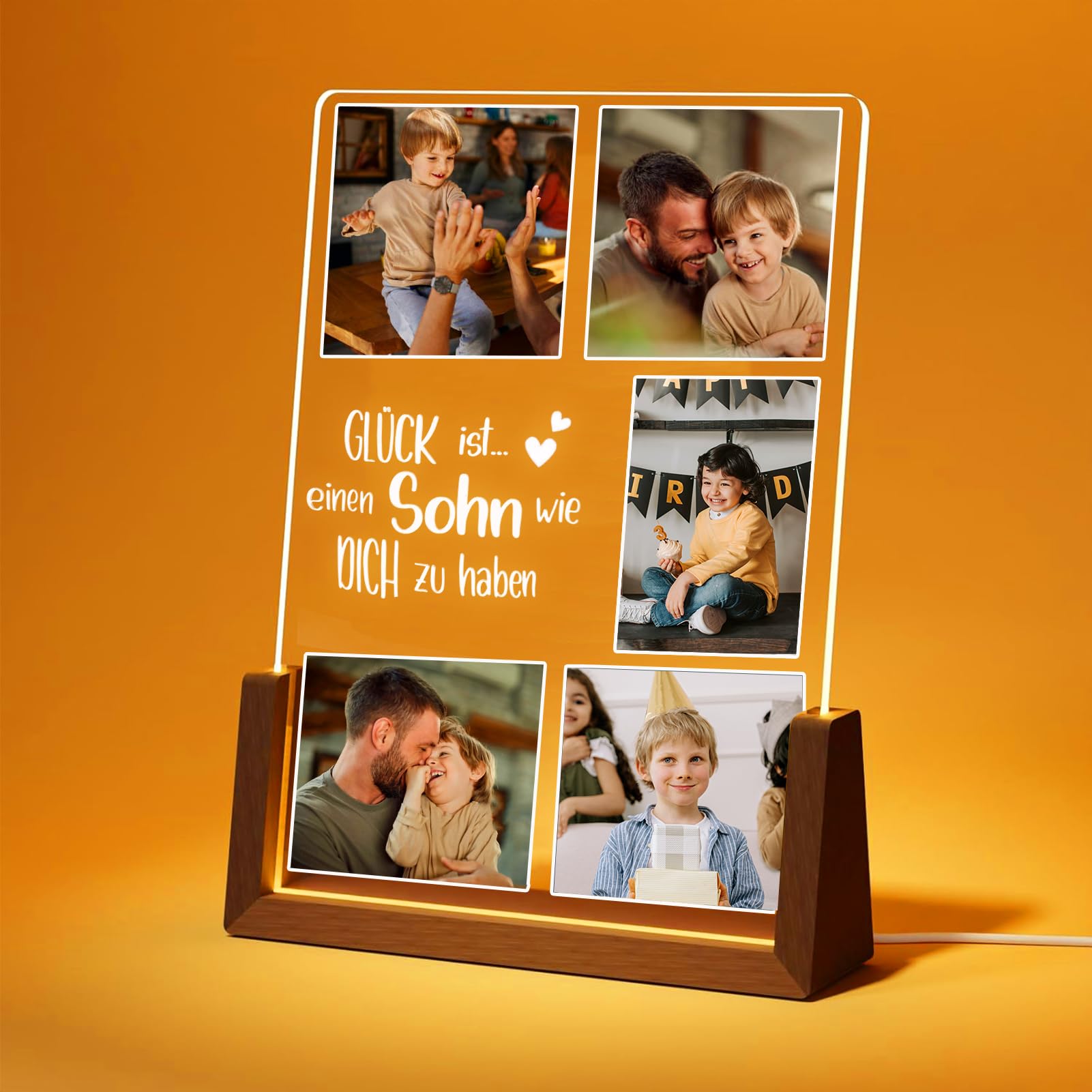 Brieftaschenkarte „To My Son“ – Personalisierbares Geschenk Für Sohn, Geburtstag, Valentinstag