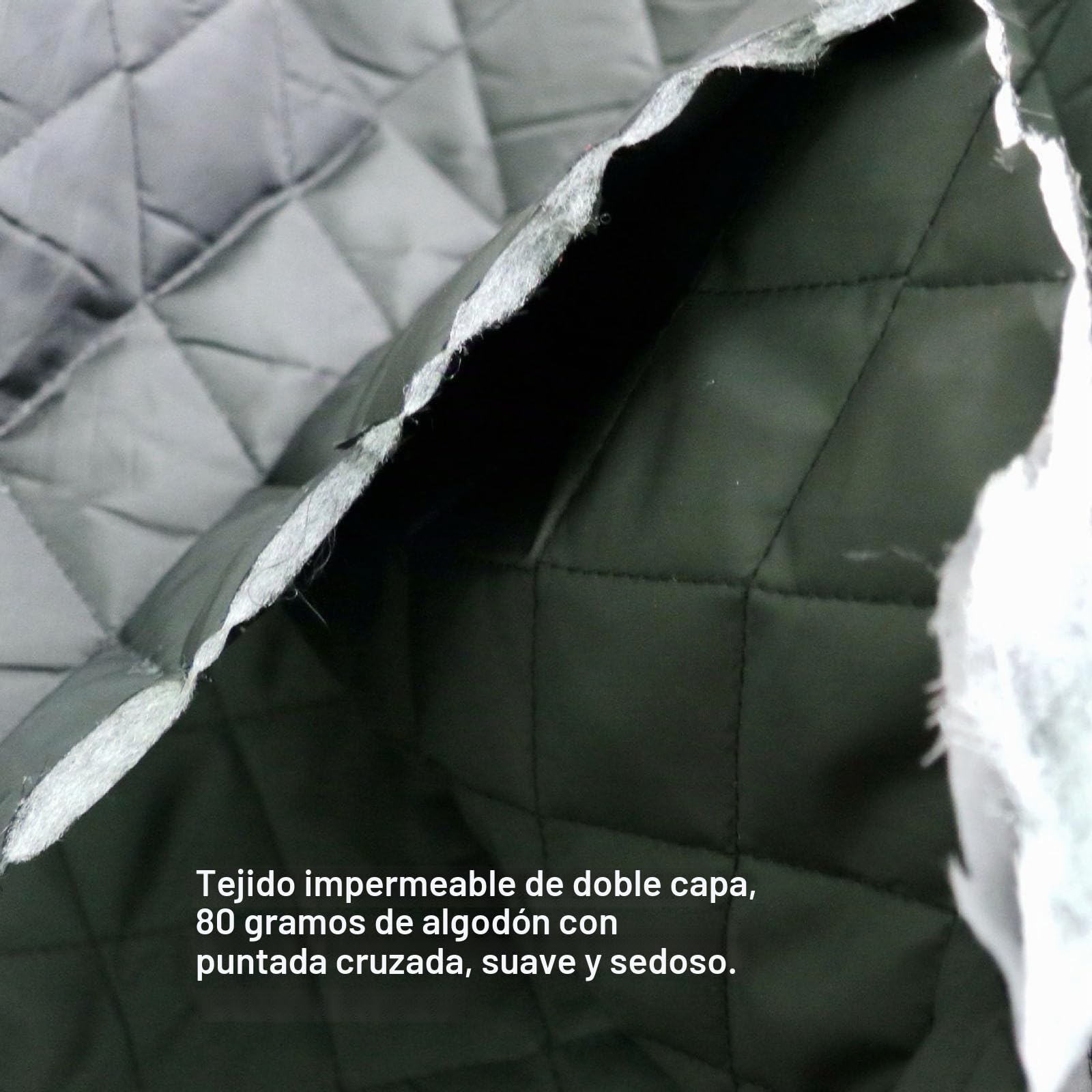 Funda para Piano Vertical -Cubierta Vertical del Piano | Funda impermeable de algodón prensado con costuras cruzadas -para piano vertical universal (155*35*125cm)