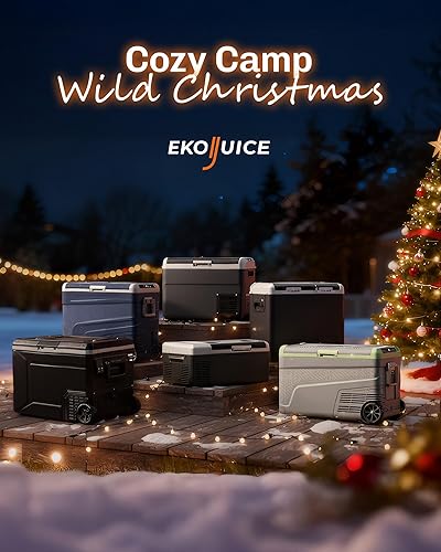 Miniatura 2 de Refrigerador portátil de 12 voltios, refrigerador eléctrico de 16 cuartos (15 litros), refrigerador de 4   68 , 1224 V CC y 100-240 V CA