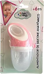Alimentador De Silicone Anatômico - Rosa