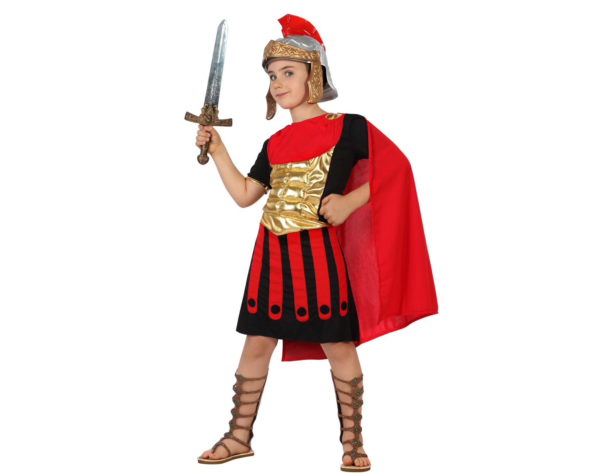 Atosa disfraz gladiador niño infantil centurión 5 a 6 años