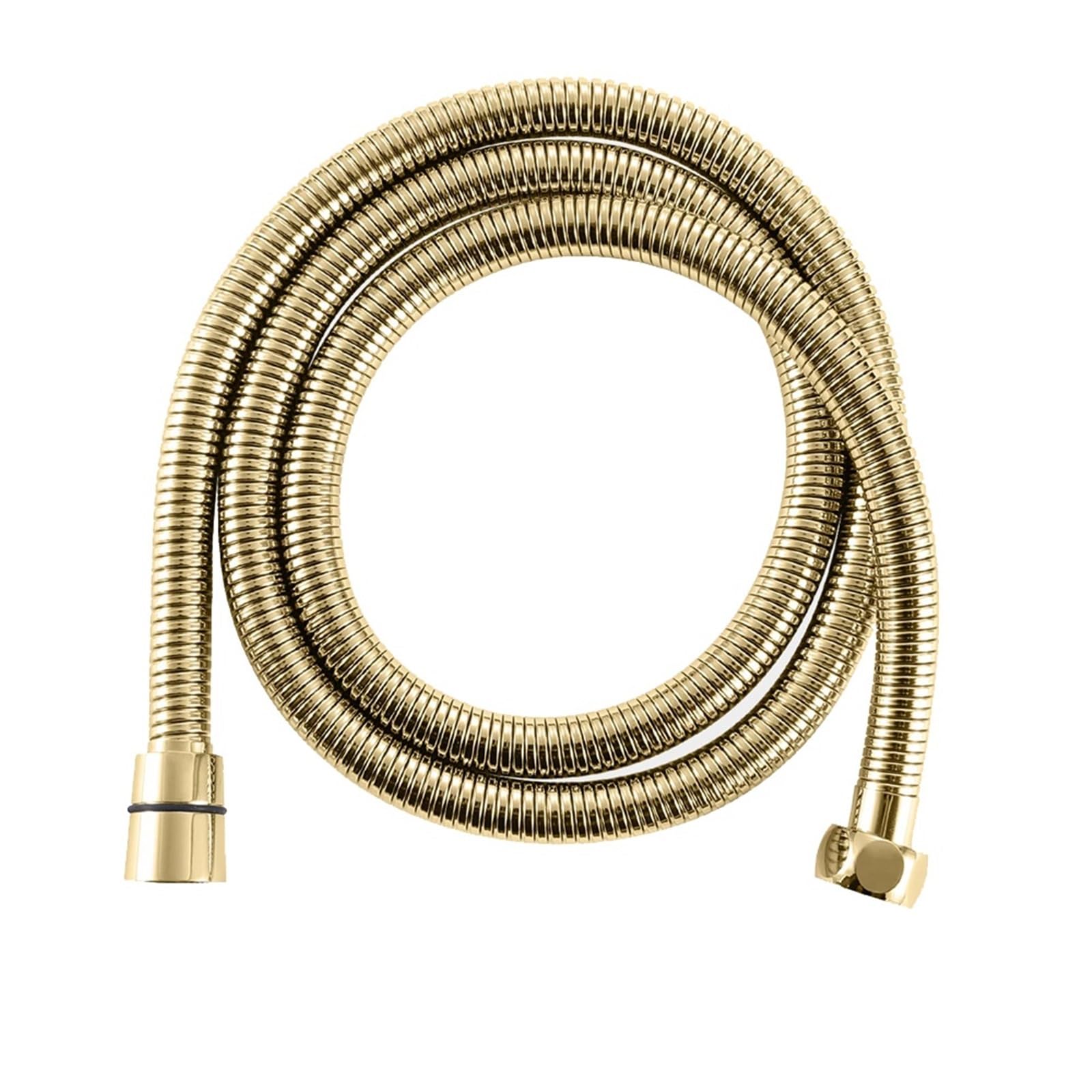 Poasdjdc Color2 Shower Hose Stainless Steel Corrugated Pipes Multicolor 120-180Cm Shower Bidet Sprayer Replacement(,180Cm)