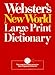 Webster's New World Large Print Dictionary: Compact School & Office Edition (Compact School and Office Edition)