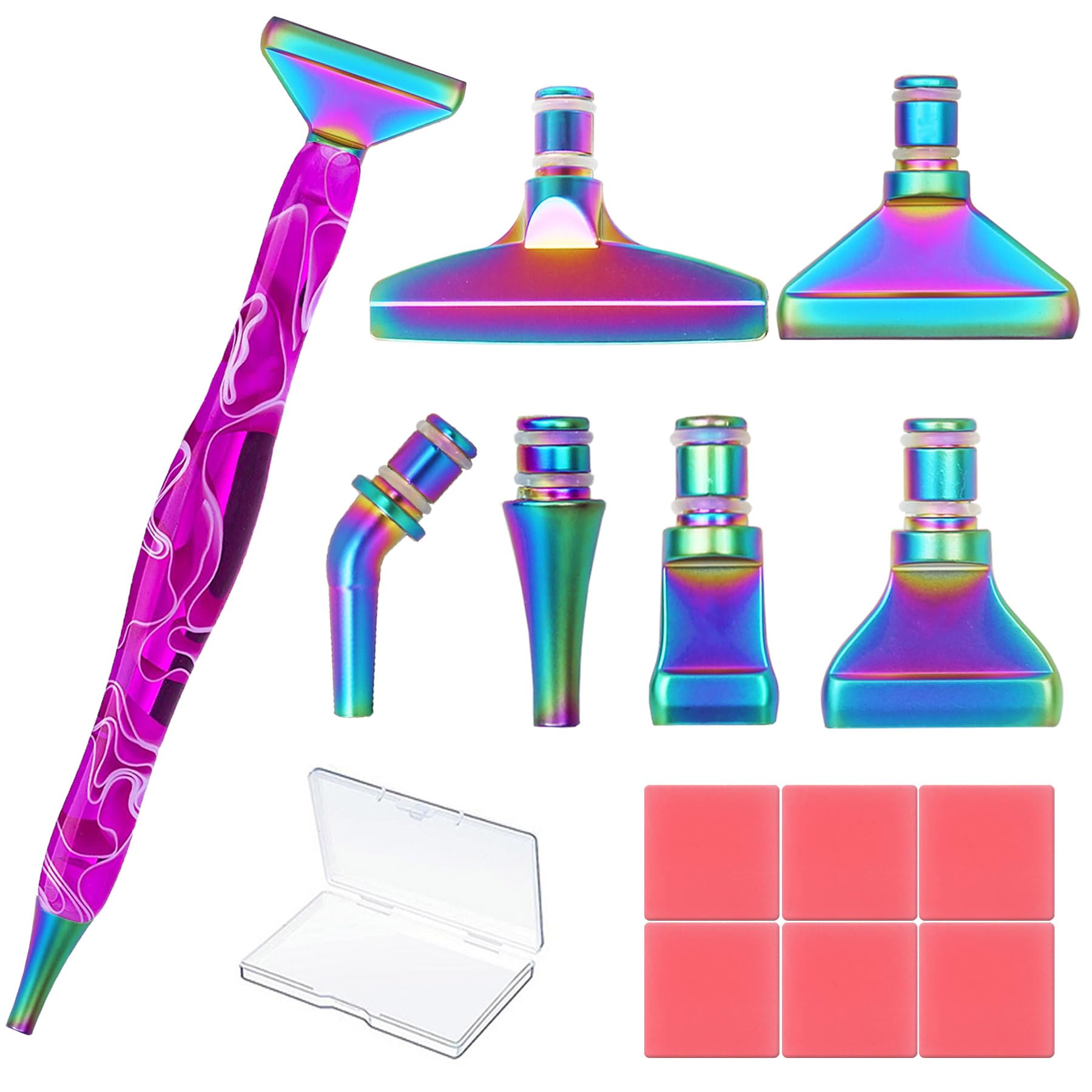Diamond Painting Pens, “Classic Wax Stylus” Diamond Art Pen, Gem Painting Tools Accessories,purple