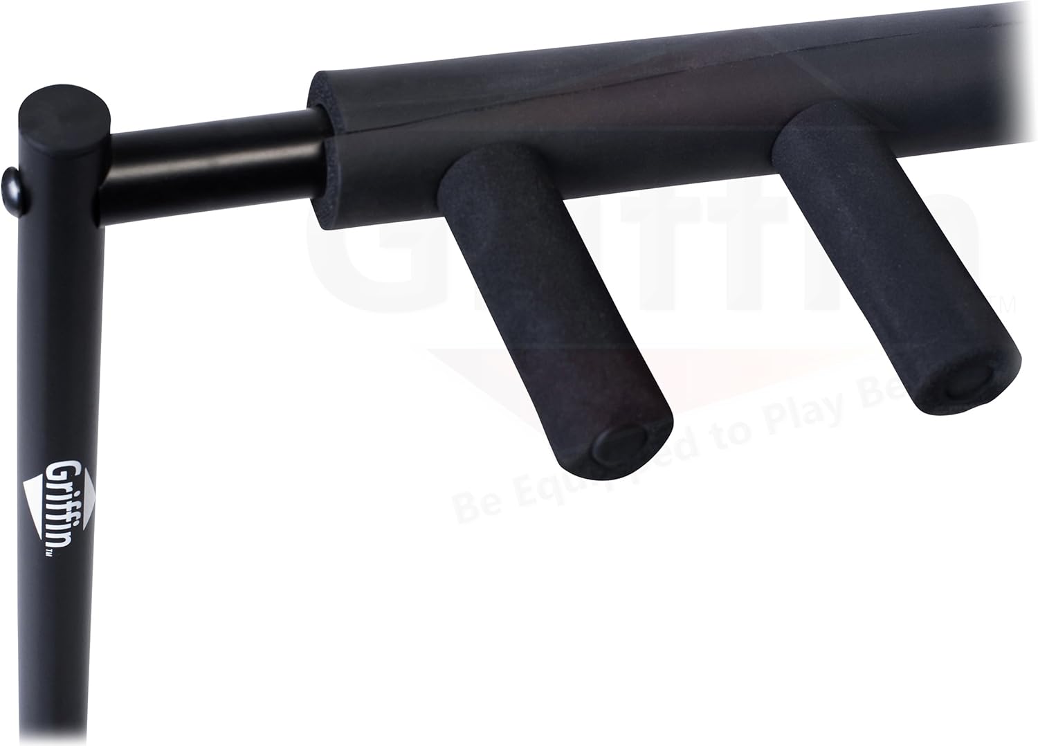 Griffin 5-Guitar Rack Stand (Stage-NestPRO Series) – Folding Guitar Floor Holder with Neoprene Padding for Bands, Studios, Artists, Schools & Performers