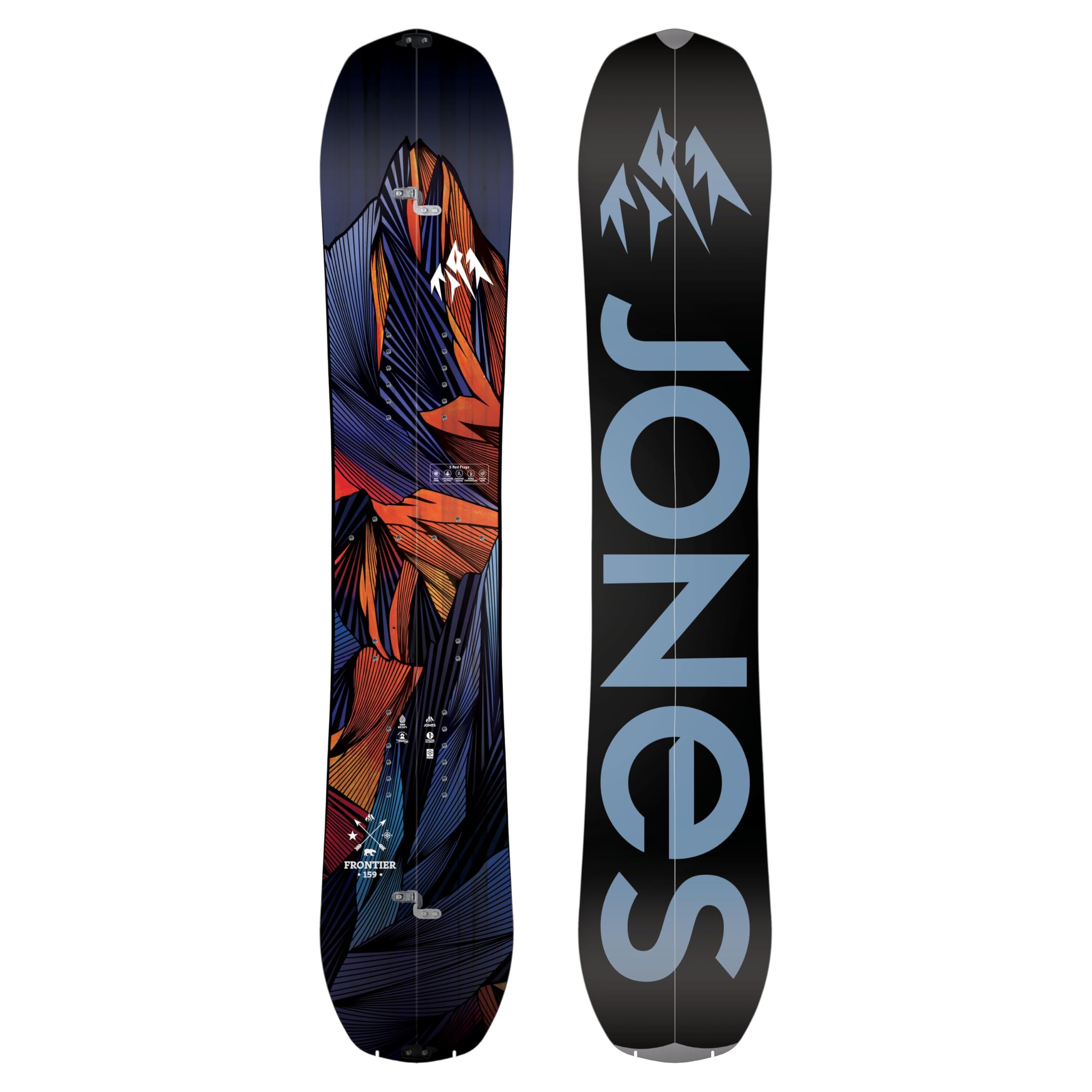 Jones Frontier Splitboard 156 Sports & Outdoors