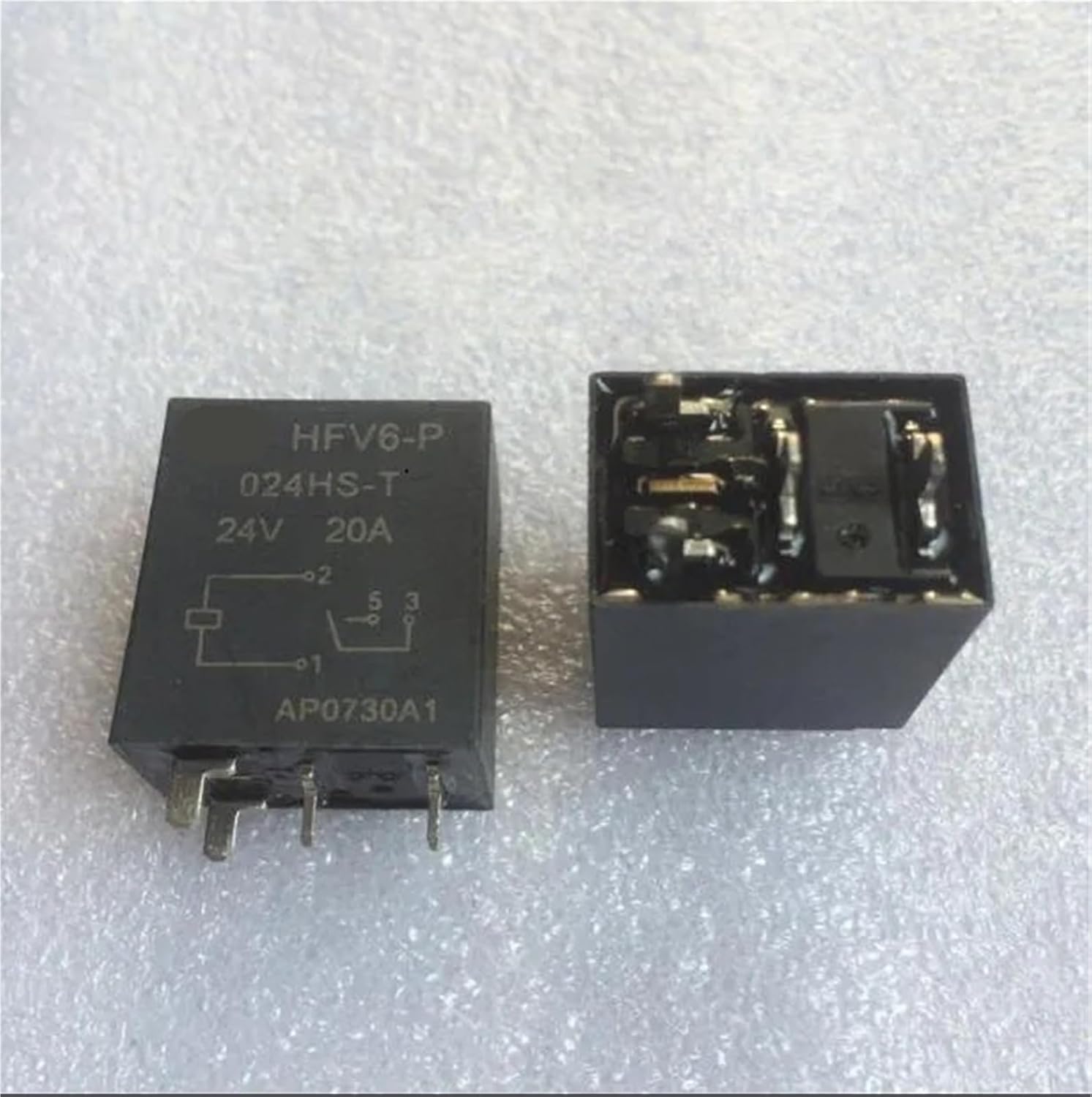 24V Relay HFV6-P-024HS-T HFV6-P 024HS-T HFV6P024HST 24VDC DC24V 24V 4PIN 1Pcs(5PCS)