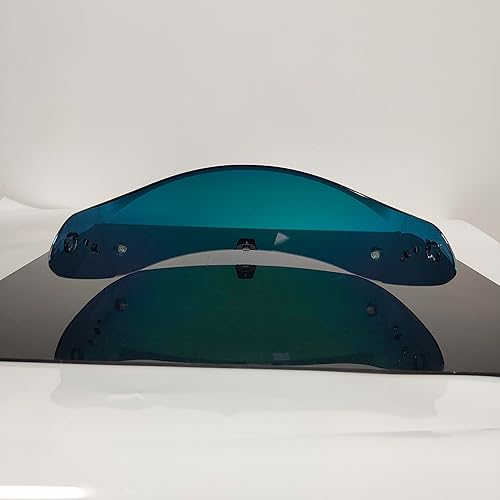 Miniatura 5 de Escudo para casco Scorpion EXO R1 Air, T520, ST1400, lentes de protección UV para casco de moto (oro rosado-para día)