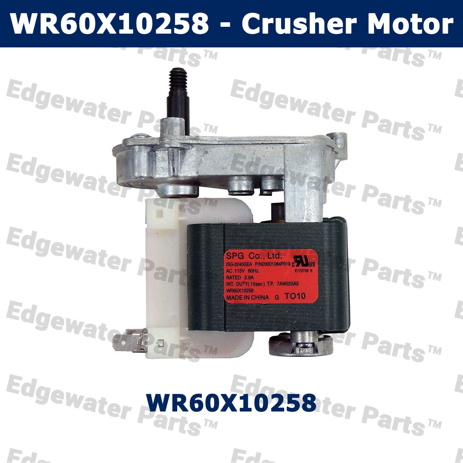 WR60X10258 200d1064p004 GE Refrgerator ce Dspenser Auger Motor | Ge