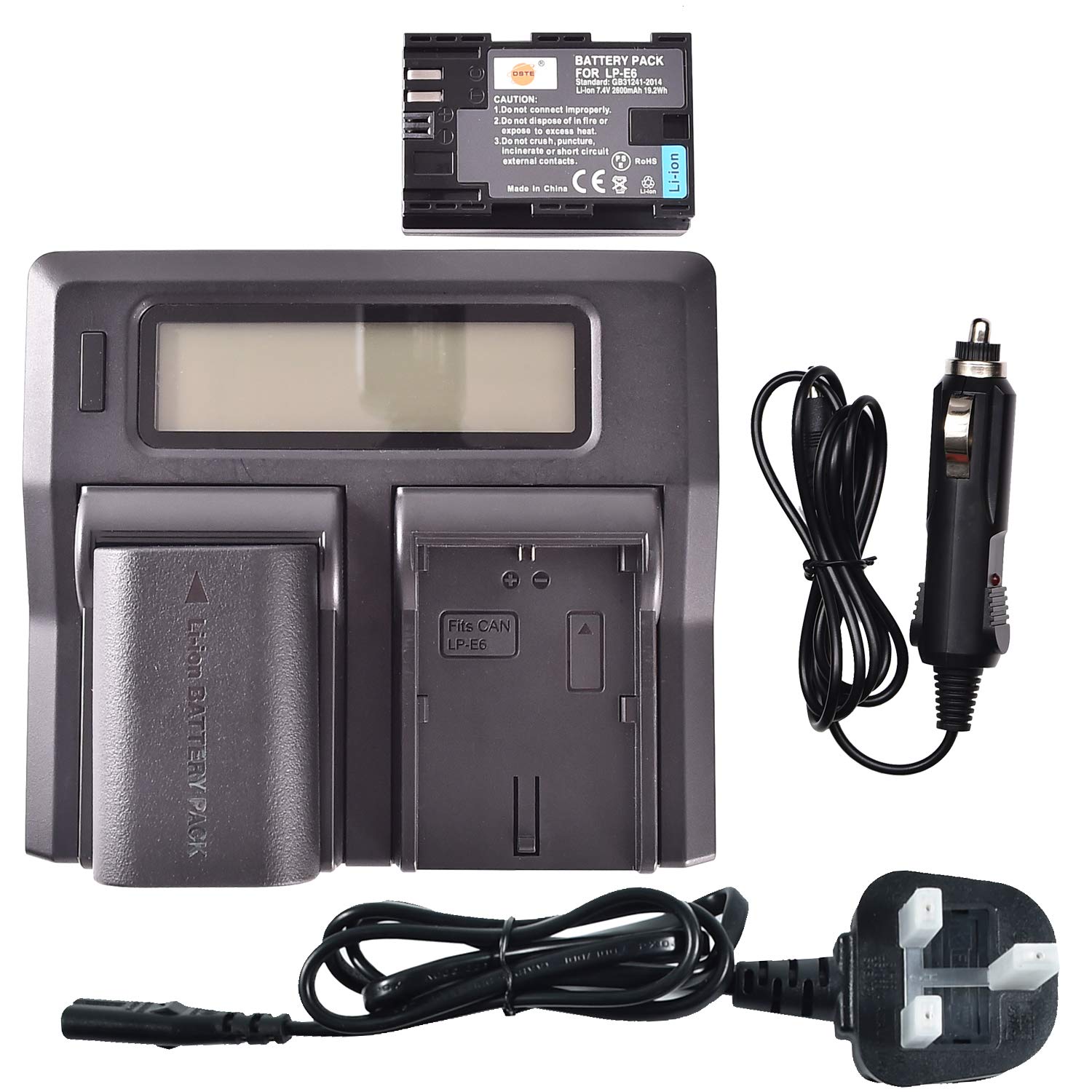 Batterie LP-E6 pour éviter les pannes sur Canon EOS 5D et 7D - 8