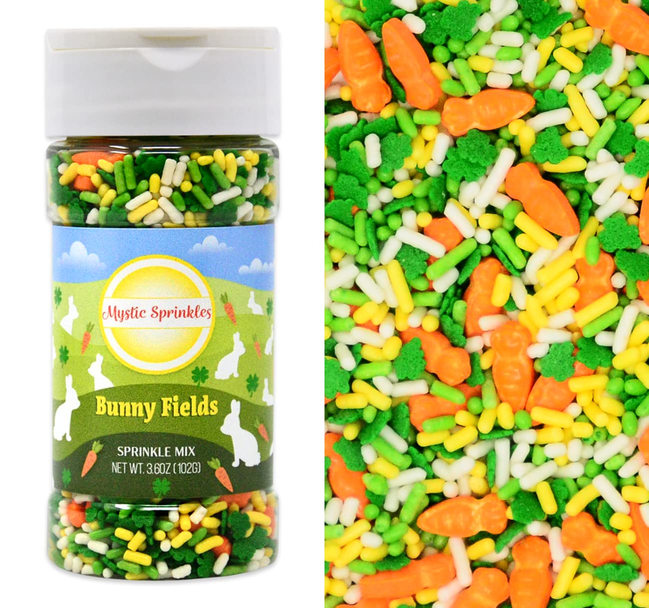 Mystic Sprinkles Easter Sprinkle Mixes (Bunny Fields)
