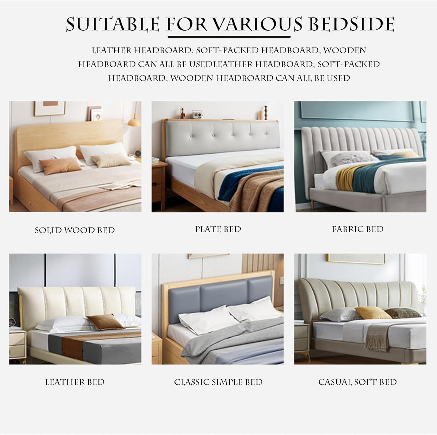 Stretch Headboard Slipcover, Elastic Bed Protector for Bedroom Decor, Full Coverage, Taupe (71"x27" / 180x70 cm Size)